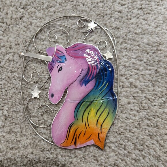 Unicorn Sun Catcher by AlohaShells NWT & Story - Picture 1 of 3